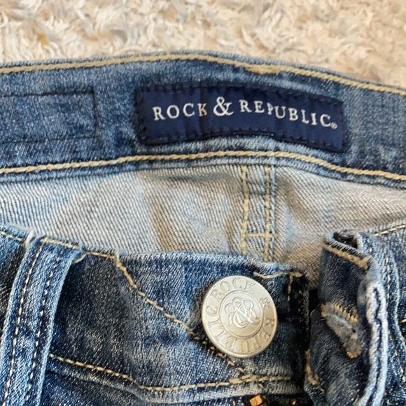 Rock & Republic Size 4  Capri jeans - Picture 4 of 11